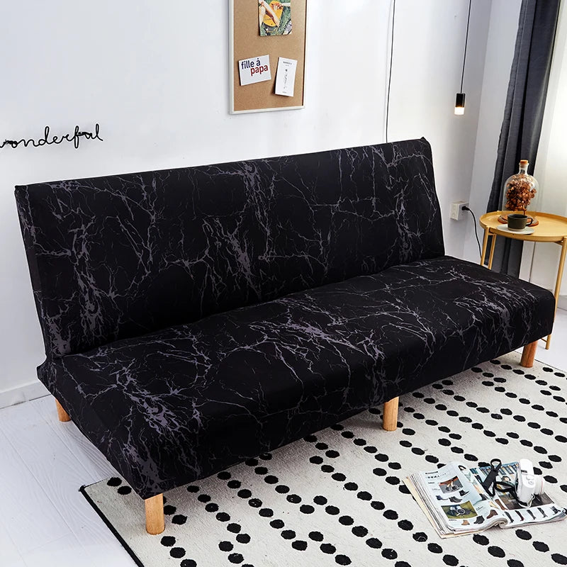 black geometric folding sofa bed cover sofa covers spandex stretchdouble seat cover slipcovers for living room geometric print