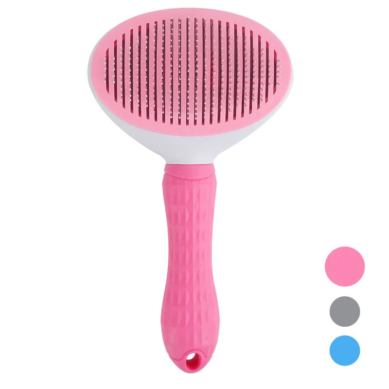 Pet Comb Stainless Steel Needle Comb Pet Dog Cleaning Brush Dog And Cat Hair Removal Floating Hair Cleaning Beauty Skin Care