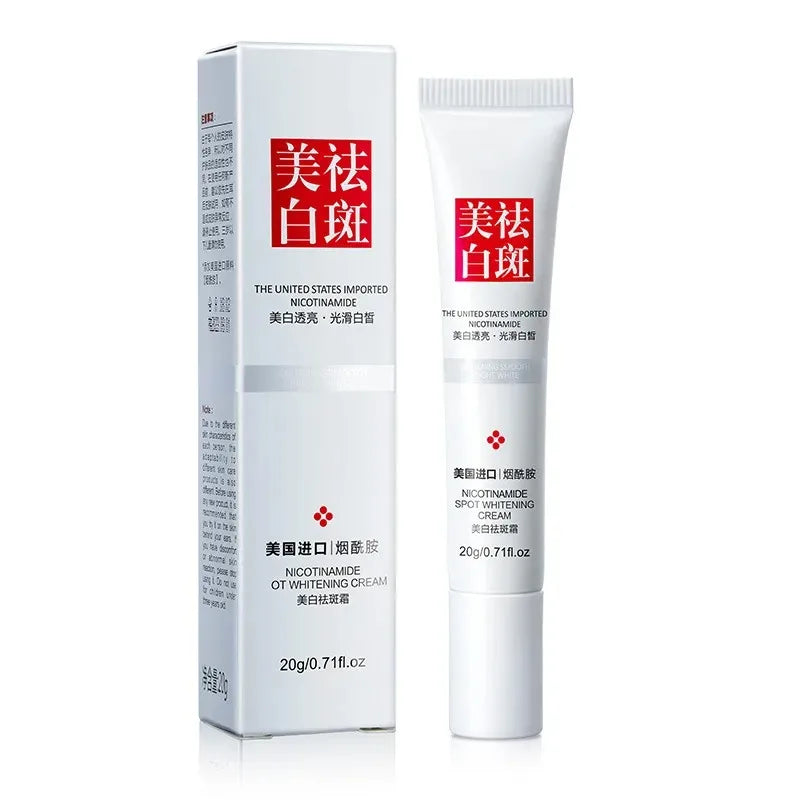 Fades Freckle Dark Spots Face Cream Niacinamide Whitening Cream Vitamin E Improve Dullness Fast Brighten Nourish Skin Care