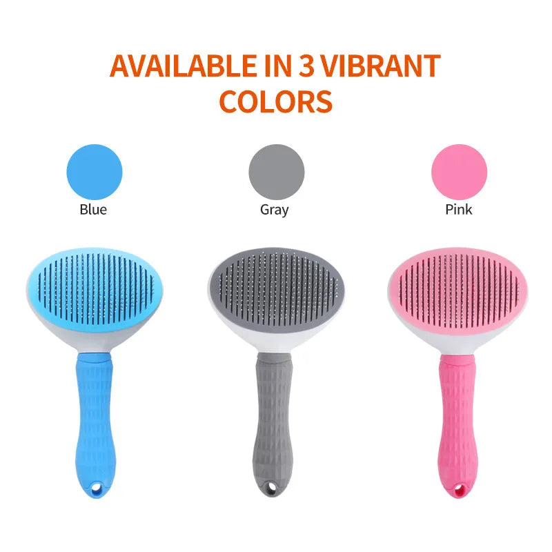 Pet Comb Stainless Steel Needle Comb Pet Dog Cleaning Brush Dog And Cat Hair Removal Floating Hair Cleaning Beauty Skin Care