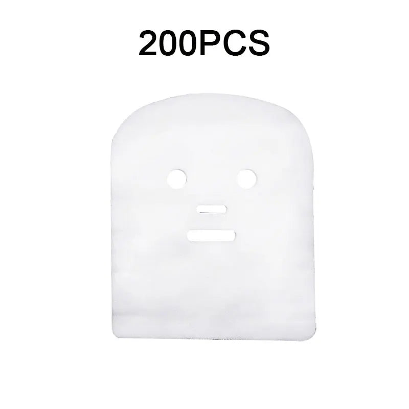 100pcs/pack 25x30cm soft gauze mask non-irritating suitable for home spa and beauty salon, DIY skin care