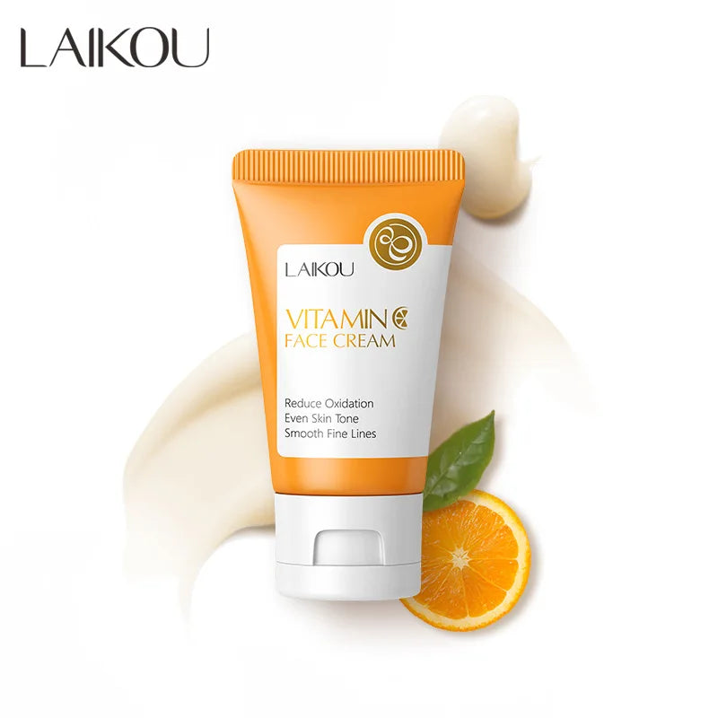 LAIKOU Vitamin C Face Cream Moisturizing Nourishing Japan Sakura Creams Uniform Skin Tone Beauty Facial Skin Care Product